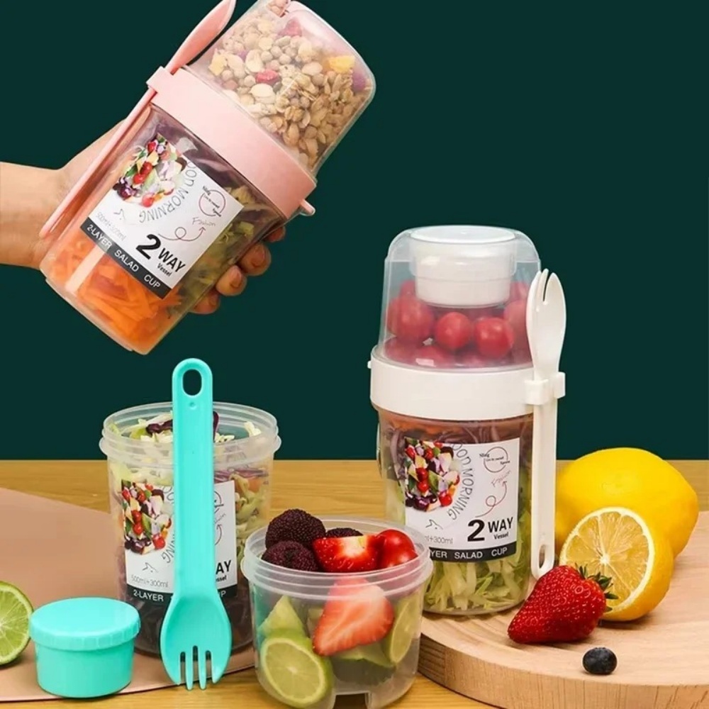Food Storage Yogurt - Portable Salad Cup Breakfast Cup Food