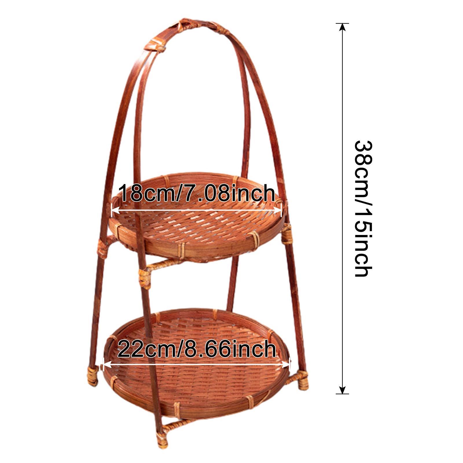 Food Storage For Restaurant - Bamboo Woven Fruit Basket Meal Basket