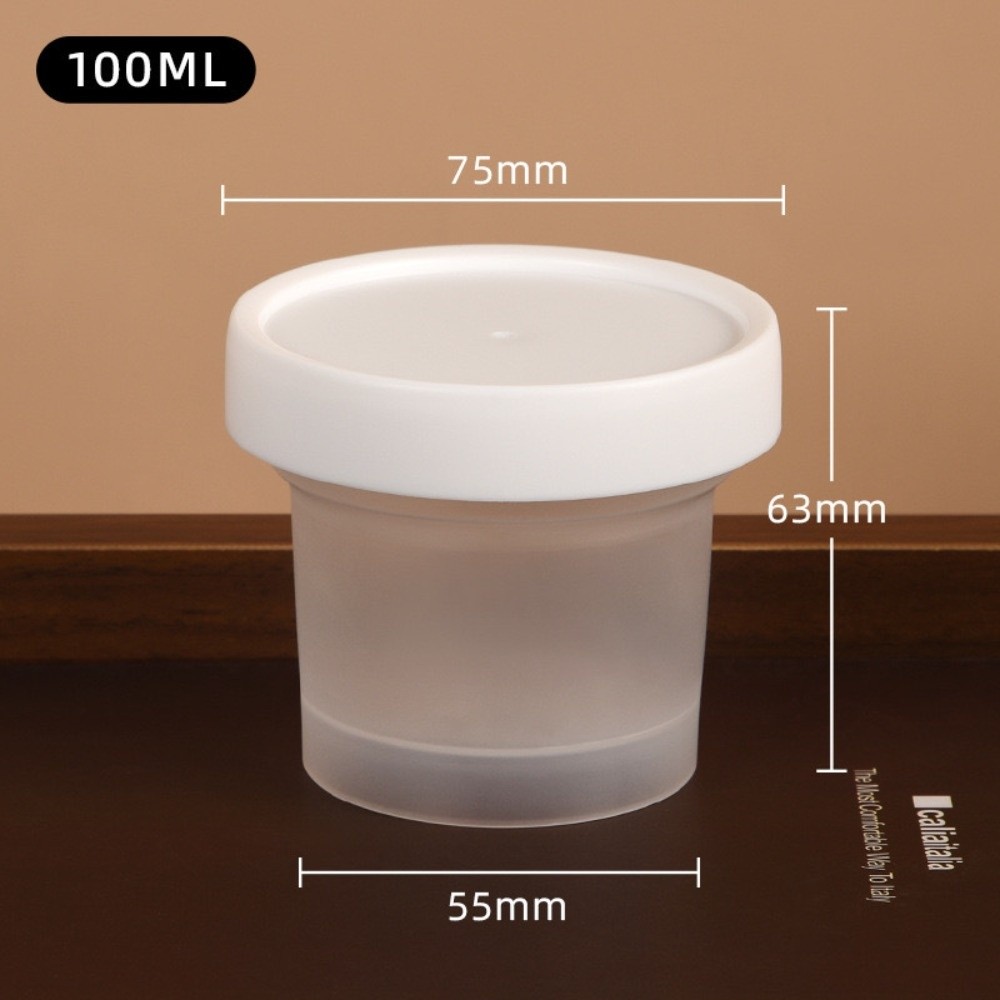 Food Storage Yogurt - 10Pcs Transparent Yogurt Pudding Jars Sealed