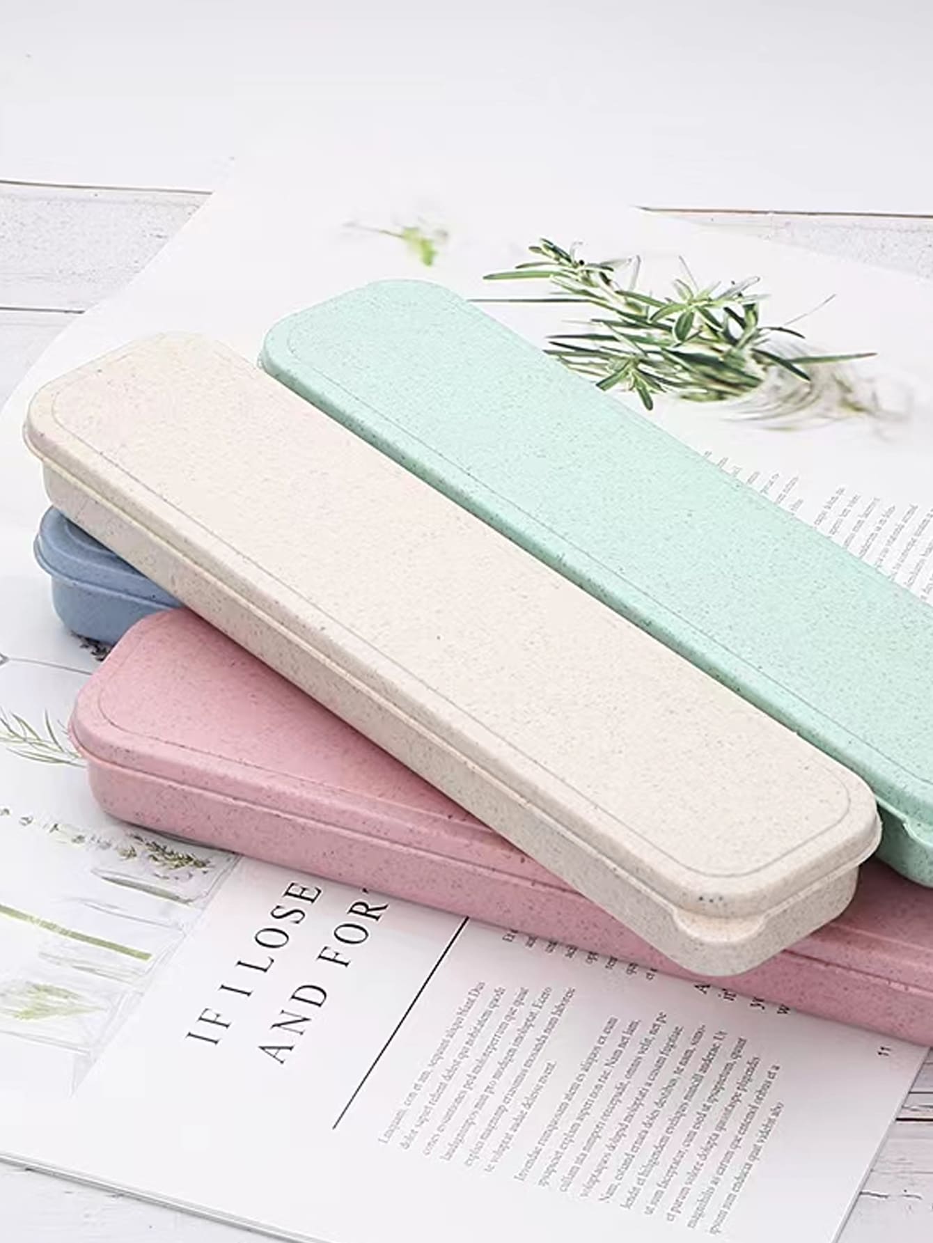 Food Storage Method - Portable Tableware Storage Box Eco-Friendly Cutlery
