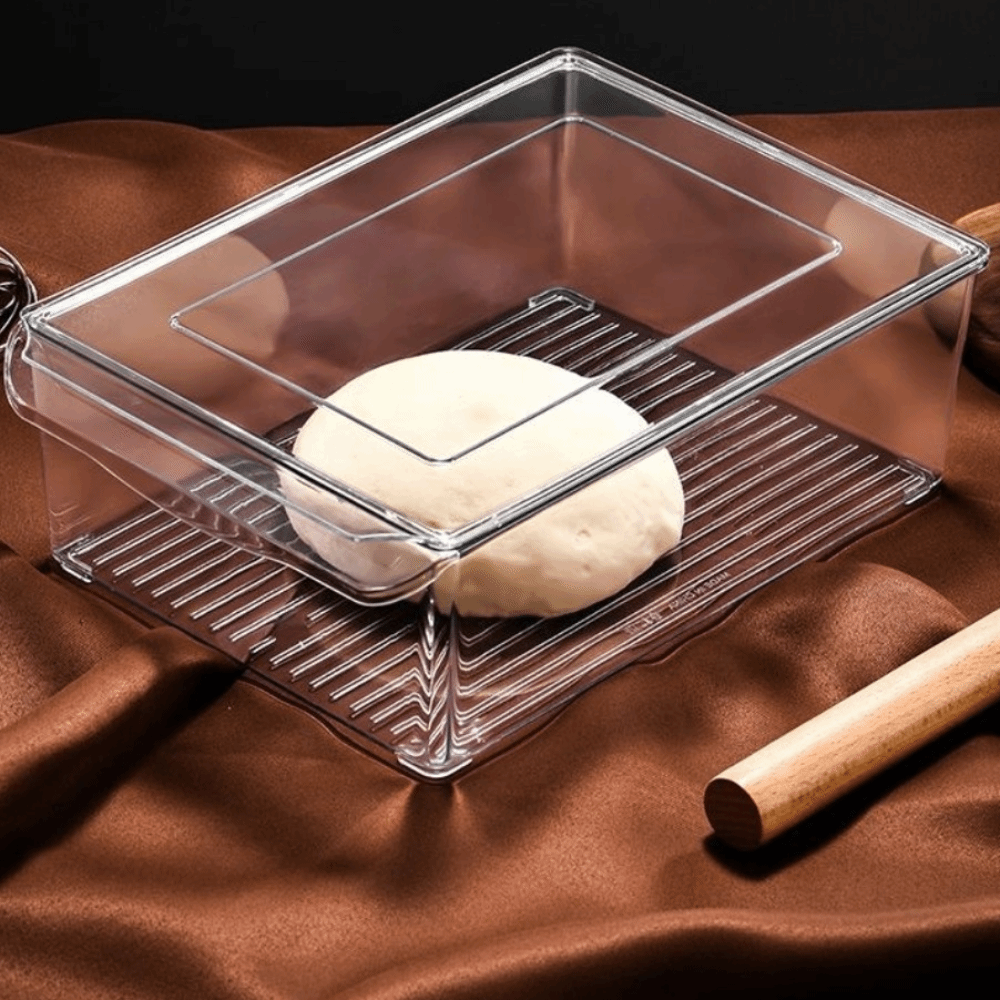 Food Storage For Restaurant - Transparent Dough Proofing Box with Dust