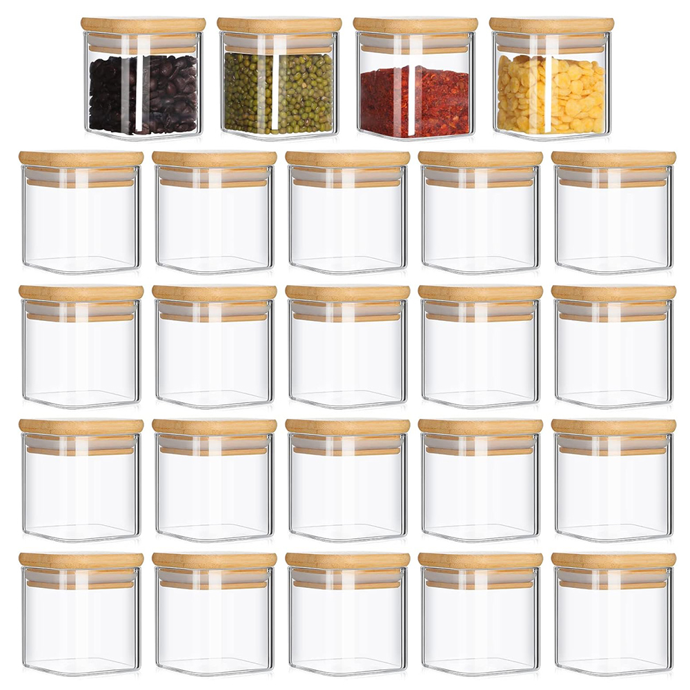 4oz 6Packs Glass Jars Set with - Food Storage Glass Container Set review and price