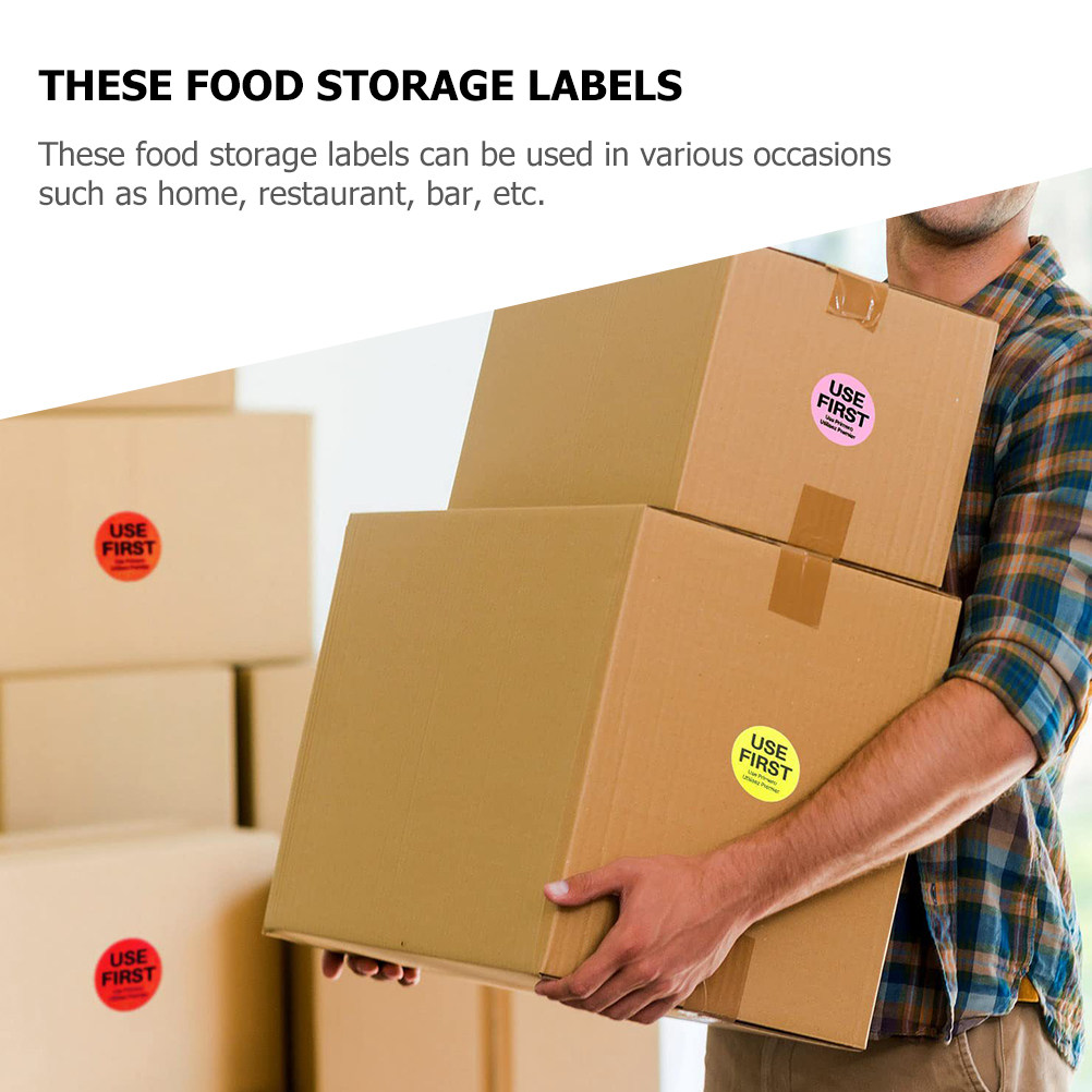 3 Rolls Inventory Control Labe - Food Storage For Restaurant review and price