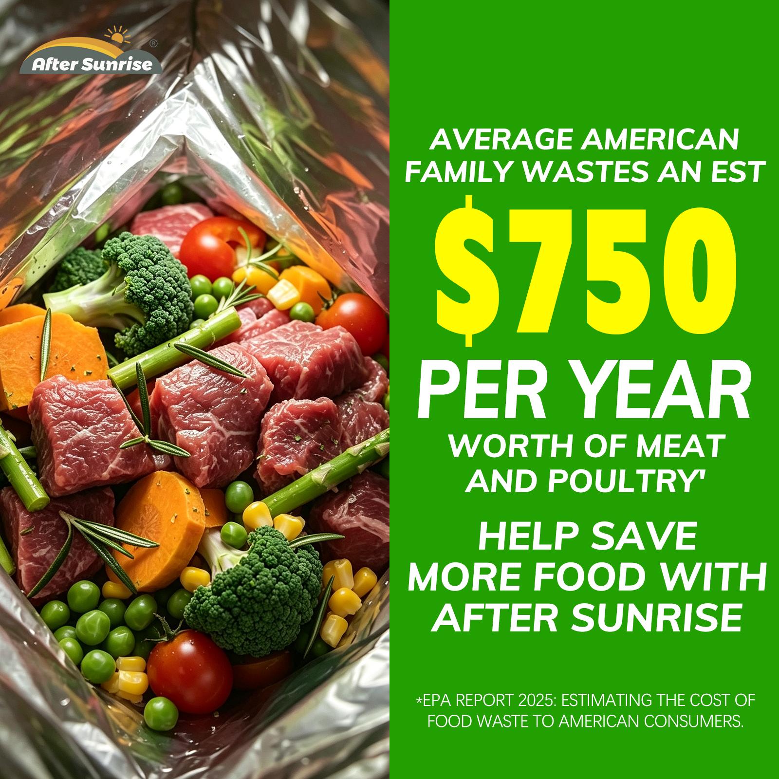 【Refrigerated Food】Reusable Al - Food Storage Vacuum Bags review and price