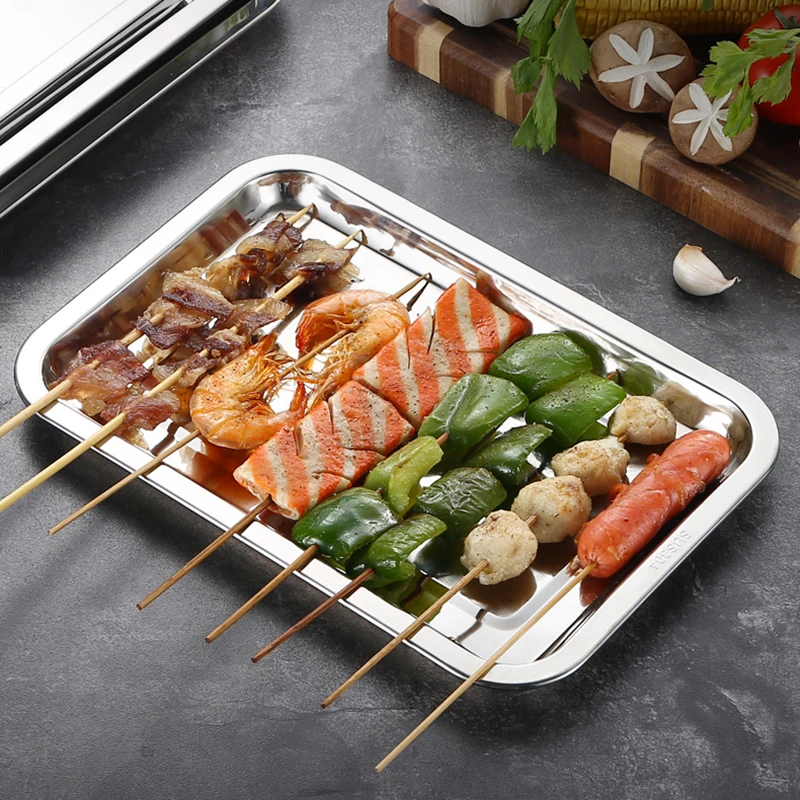 Stainless Steel Barbecue Tea S - Food Storage For Restaurant review and price
