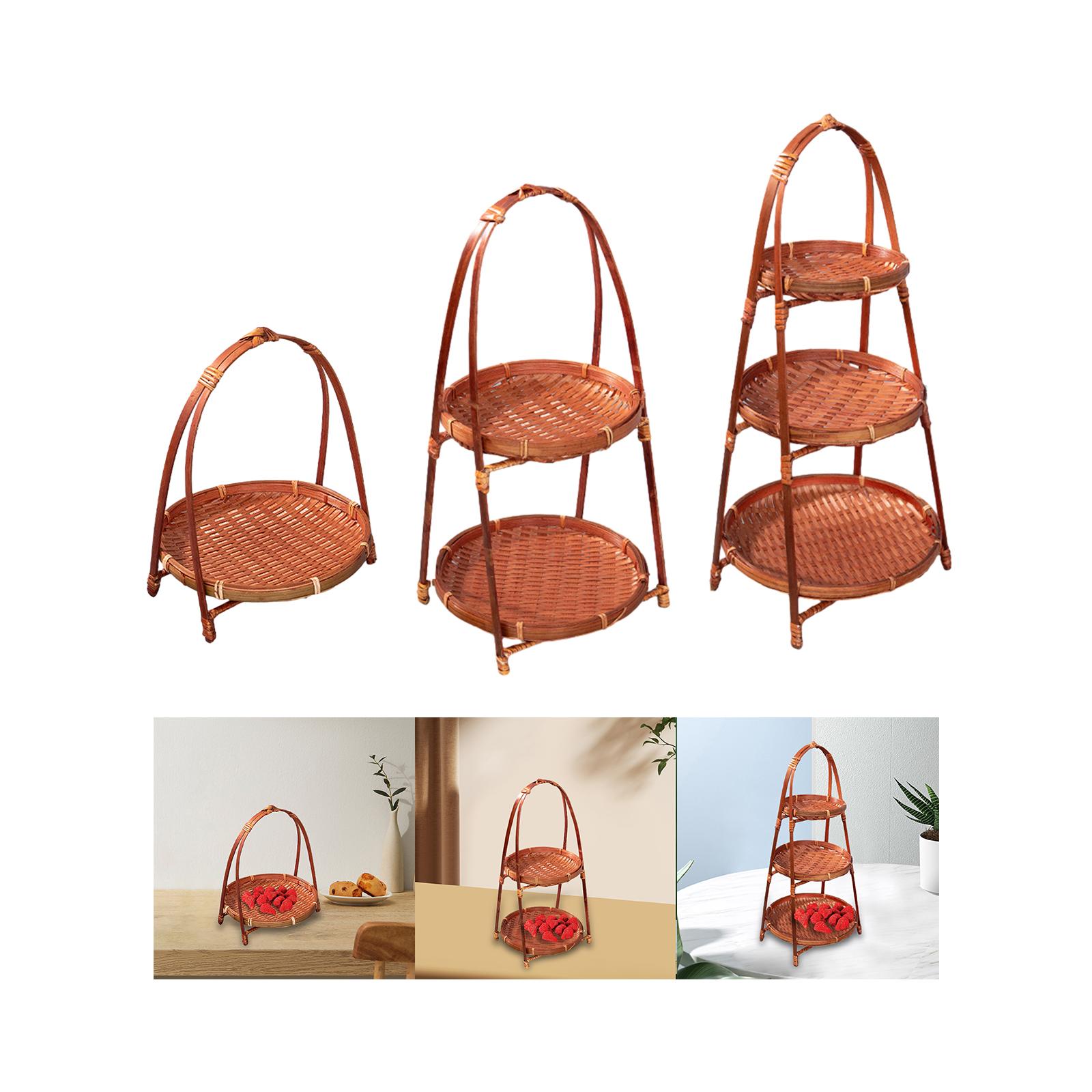 Bamboo Woven Fruit Basket Meal - Food Storage For Restaurant review and price