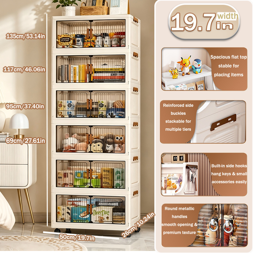 19.7in 3/4/5/6-Tier Foldable S - Food Storage Utensils review and price