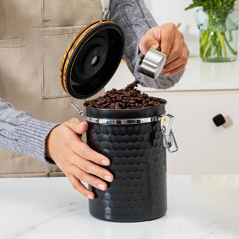 Kitchen Stainless Steel Coffee - Food Storage In Stainless Steel review and price