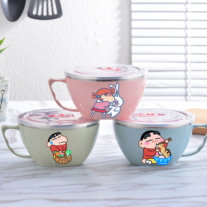 Crayon Shin-chan Noodle Bowl L - Food Storage Utensils review and price