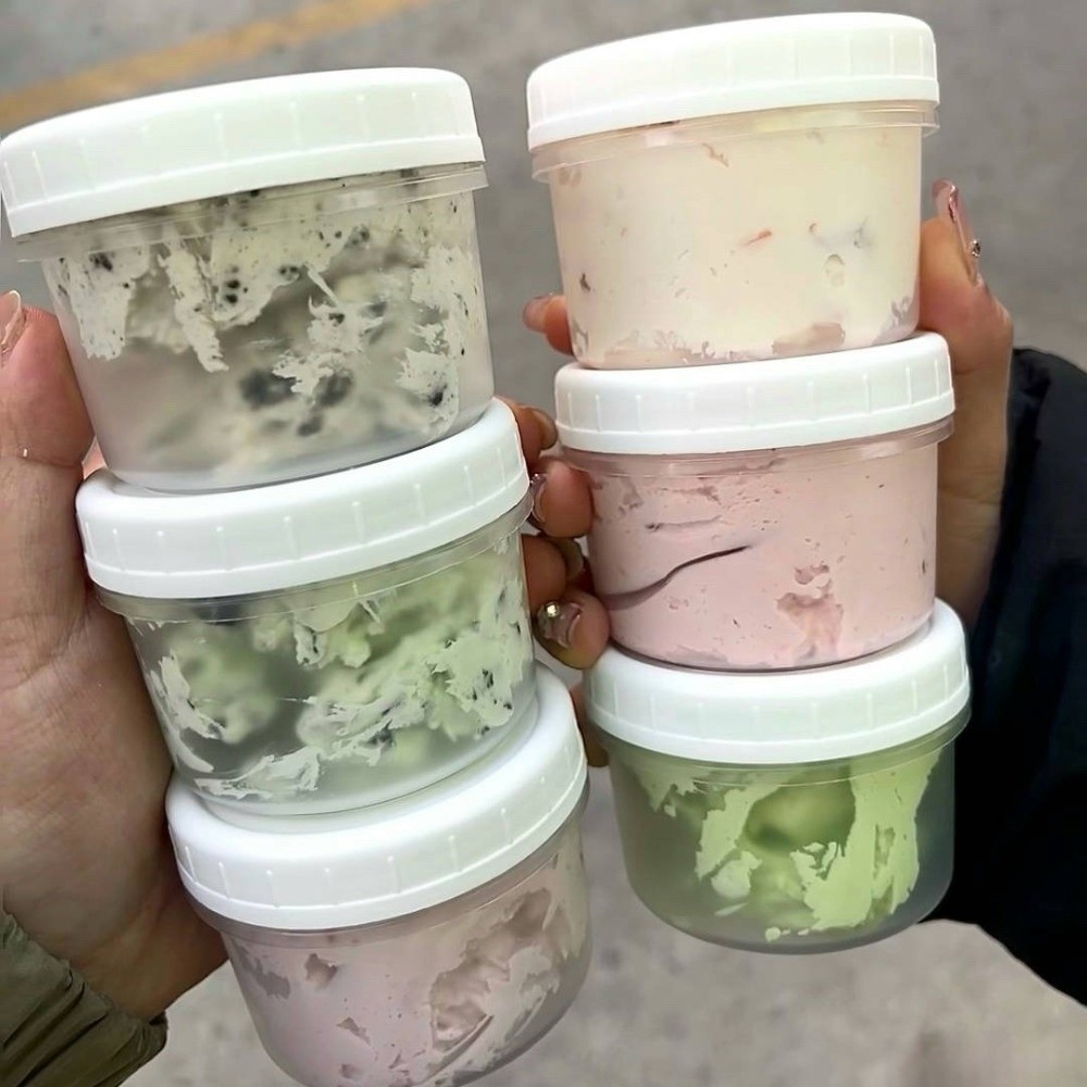 10Pcs Transparent Yogurt Puddi - Food Storage Yogurt review and price