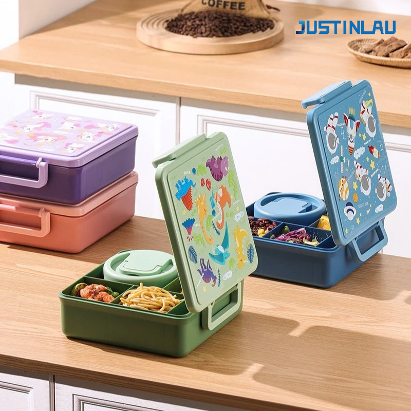 Lunch Box Cartoon Fruit Salad  - Food Storage Oven Safe review and price