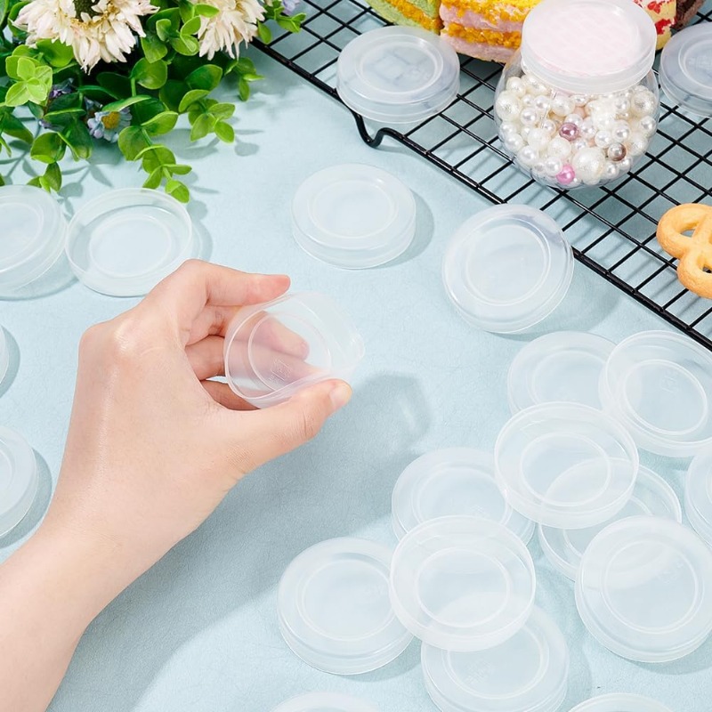 48 Pcs 2inch Yogurt Jar Lids C - Food Storage Yogurt review and price