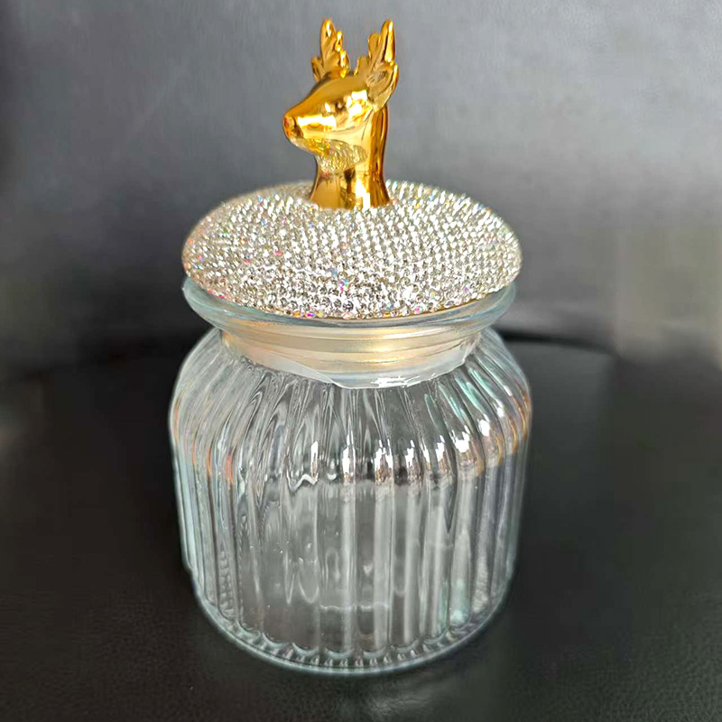 Bling Diamond Clear Glass Stor - Food Storage Glass Container Set review and price