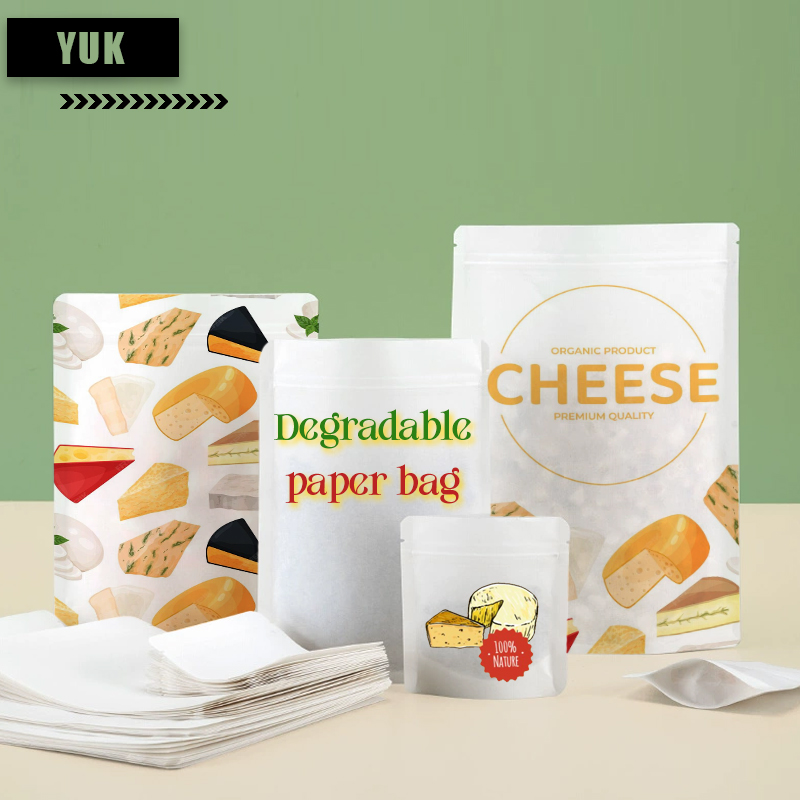 Customized Degradable Kraft Pa - Zebra Food Storage review and price