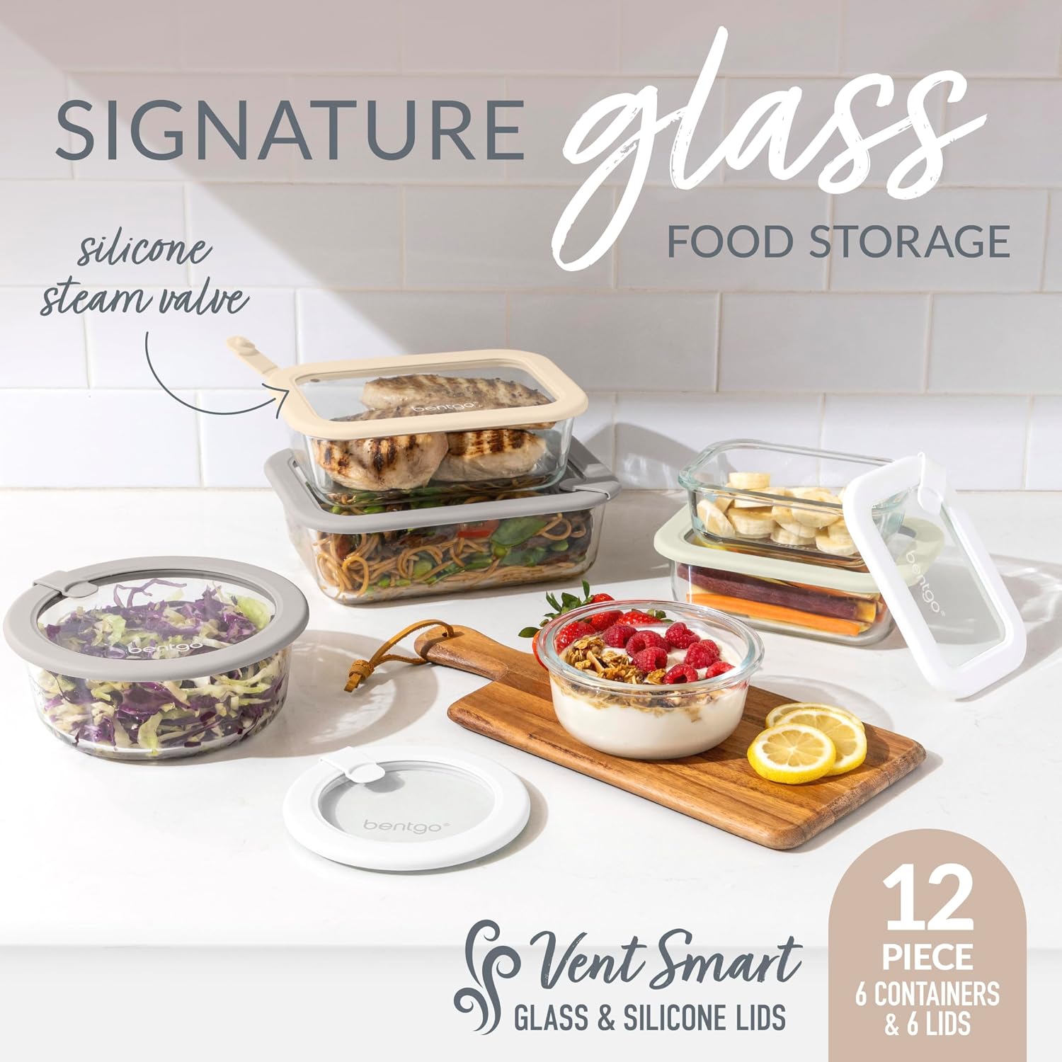 Bentgo Signature Glass Food St - Food Storage Glass Container Set review and price