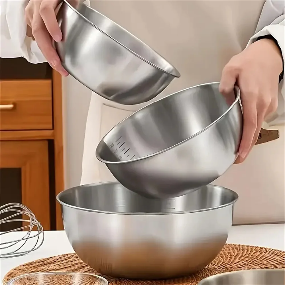 1-3 Stainless Steel Bowl Set w - Food Storage In Stainless Steel review and price