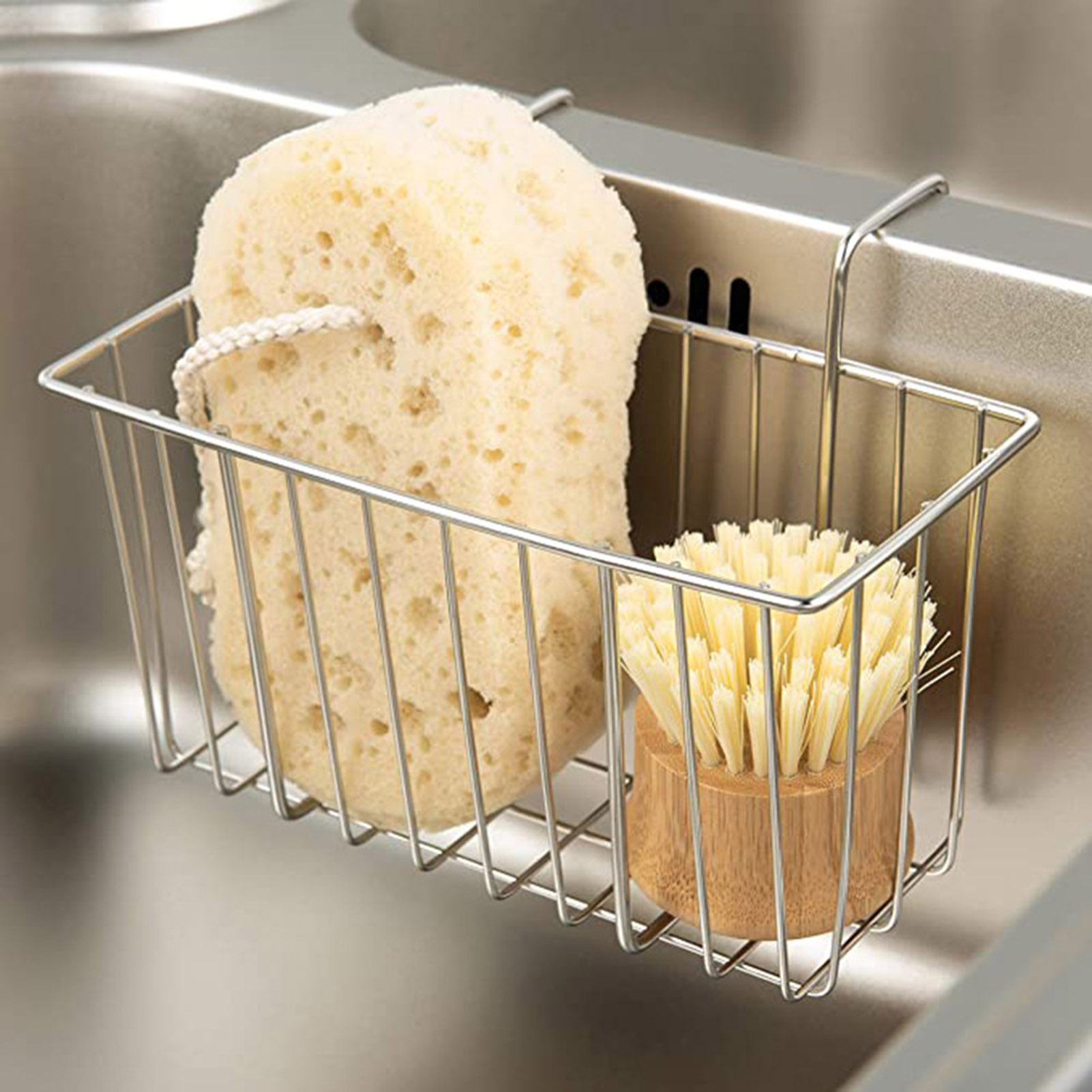 Kitchen Sponge Holder Basket F - Food Storage For Restaurant review and price