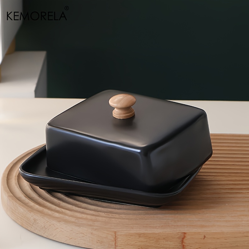 Ceramic Butter Dish with Lid R - Food Storage For Restaurant review and price