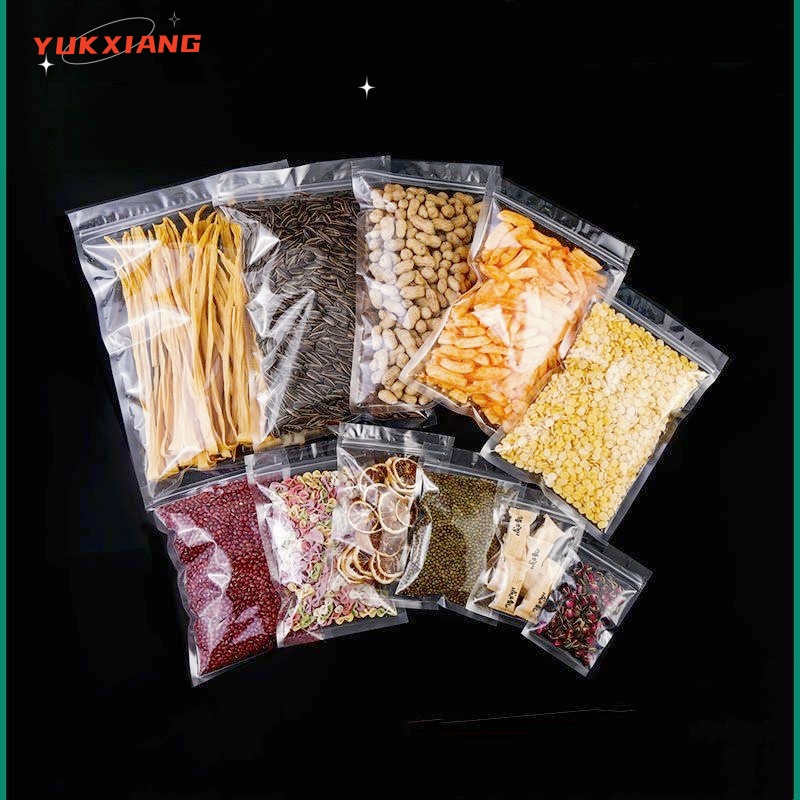 50pcs Transparent Flat Bottom  - Zebra Food Storage review and price