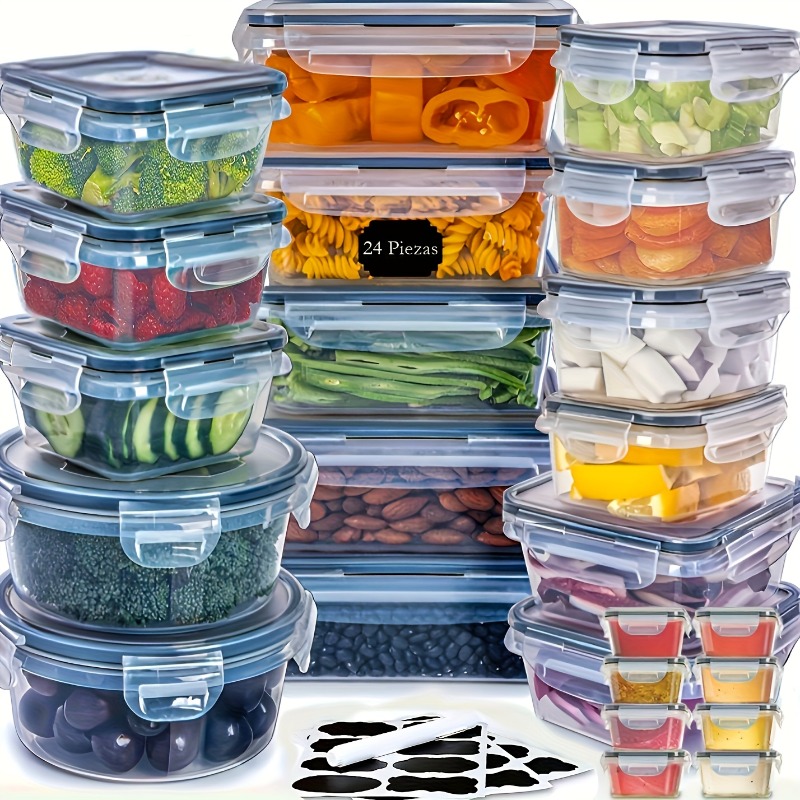 48PCS BPA-Free Food Storage Se - Food Storage Utensils review and price