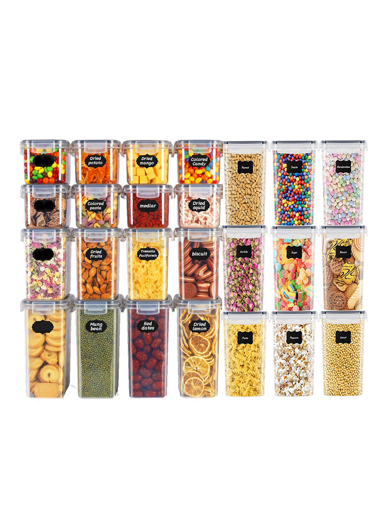 48pcs, Sealed Food Storage Con - Food Storage Utensils review and price