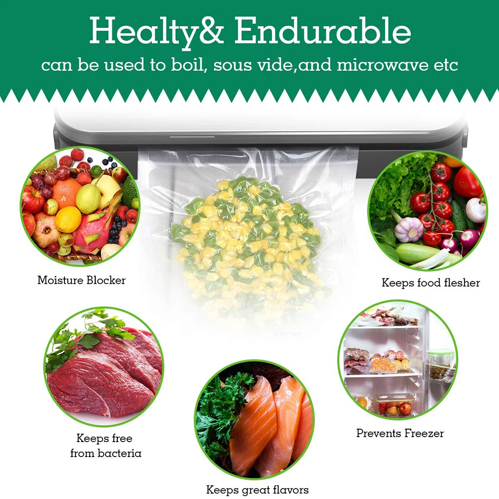 Sous Vide Roll Bags for Vacuum - Food Storage Vacuum Bags review and price