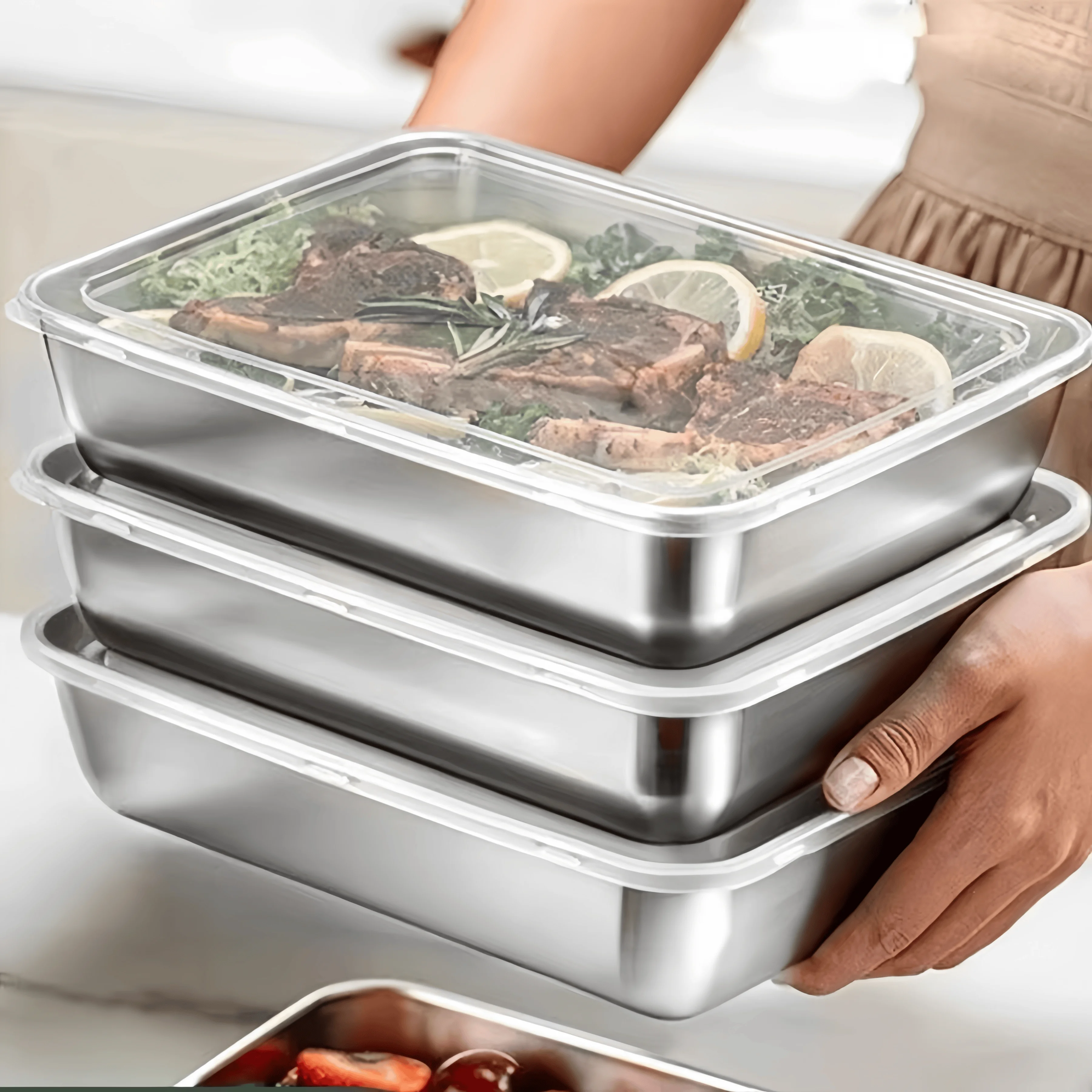 Stainless Steel Sealed Lunch B - Food Storage In Stainless Steel review and price